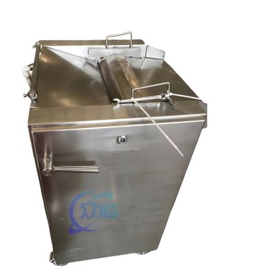 Durable 0.68KW Fish Skinning Machine Anti Corrosion 249KG