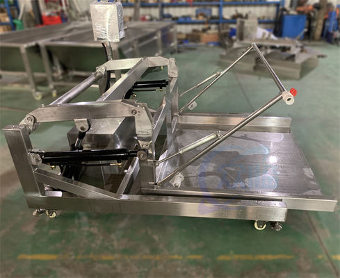 Stable Industrial Prawn Processing Equipment , Anti Erosion Shrimp Lifting Machine
