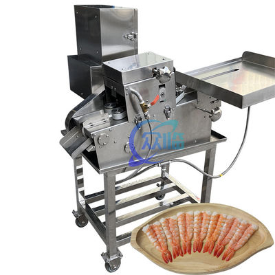 Multifunctional Prawn Belly Cutting Machine SUS304 Anti Corrosion
