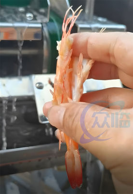 ISO Industrial Shrimp Cutting Machine Multifunctional 850x800x1250mm