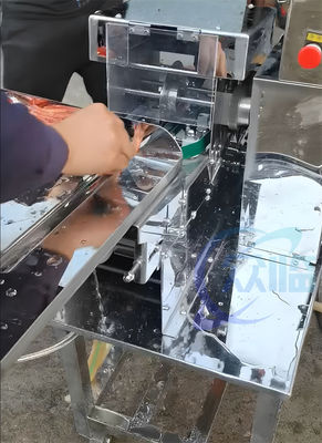 ISO Industrial Shrimp Cutting Machine Multifunctional 850x800x1250mm