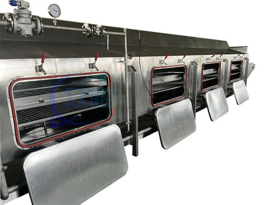 Durable Smart Shrimp Cooking Machine Multiscene 11000x2200x2000mm