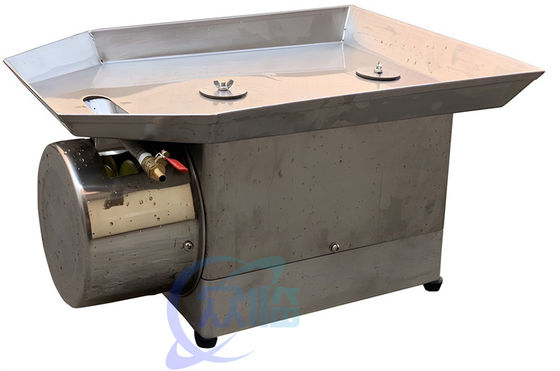 Durable 0.12KW Shrimp Cutting Equipment , Industrial Shrimp Back Open Peeler