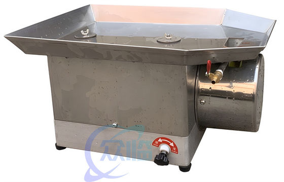 Durable 0.12KW Shrimp Cutting Equipment , Industrial Shrimp Back Open Peeler