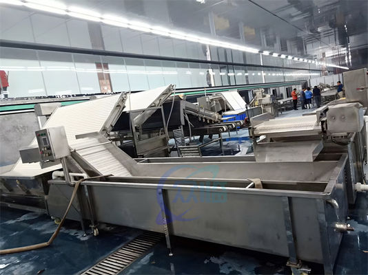 Durable 380V Equipment Of Fish Processing , Anti Corrosion Prawn Processing Machine