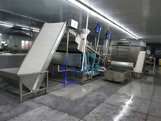 380V Roller Shrimp Peeling Machine Practical Fully Automatic Sheller