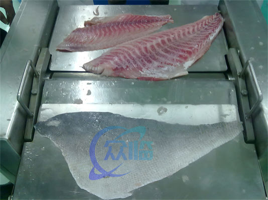 Stainless Steel Fish Skin Peeler Machine , Practical Automatic Catfish Skinner