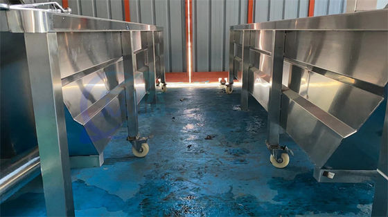 2.2KW Industrial Fish Washing Machine Practical For Fruit And Vegetable
