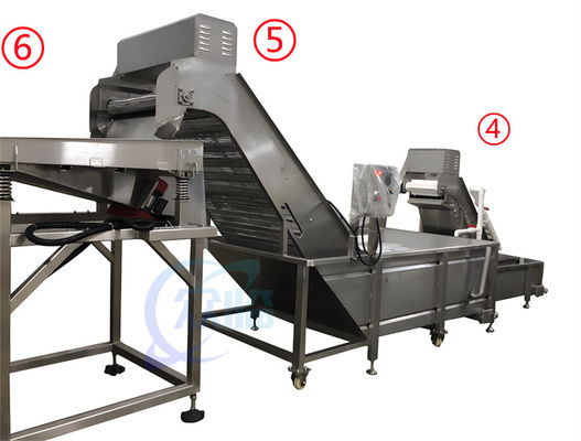 Stable 380V Seafood Processing Plant , Multipurpose Shrimp Deheading Line
