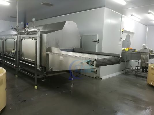 Steam blanching machine Vegetable blanching machine Shrimp blanching machine
