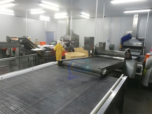 Steam blanching machine Vegetable blanching machine Shrimp blanching machine