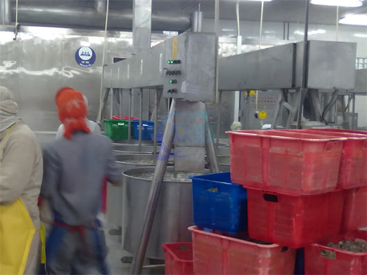 Shrimp soaking blender shrimp processing machine Immersion Mixer Insulation barrel mixer automatic mixer