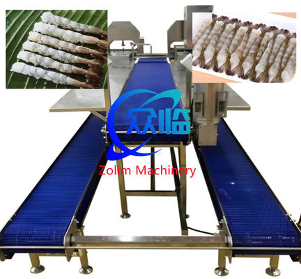 100 Pcs Tray Automatic NOBASHI Machine And Tempura Shrimp Stretching Machine