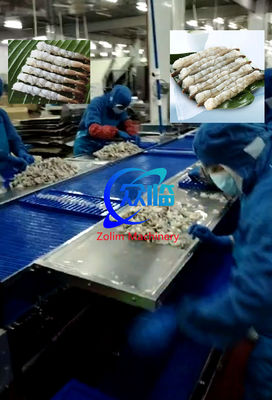 New Design Shrimp Stretching Line, Tempura Processing Line, NOBASHI Processing