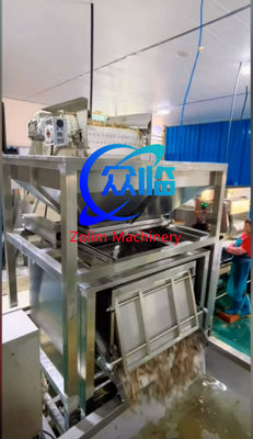 Stainless Steel 304 Automatic Shrimp Raw Material Weighing Machine High Efficiency