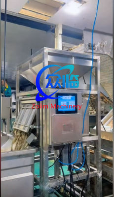 Stainless Steel 304 Automatic Shrimp Raw Material Weighing Machine High Efficiency