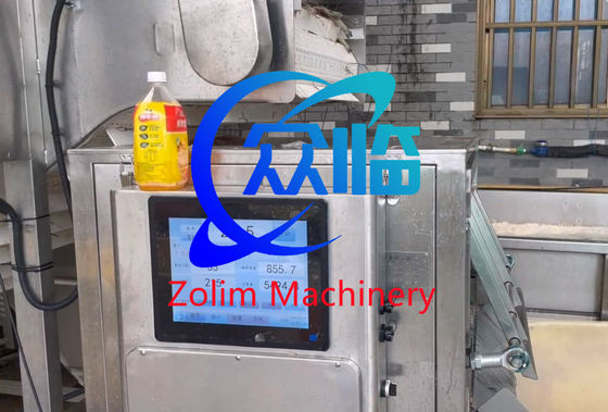 Stainless Steel 304 Automatic Shrimp Raw Material Weighing Machine High Efficiency