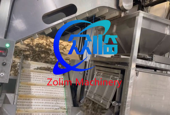 Stainless Steel 304 Automatic Shrimp Raw Material Weighing Machine High Efficiency