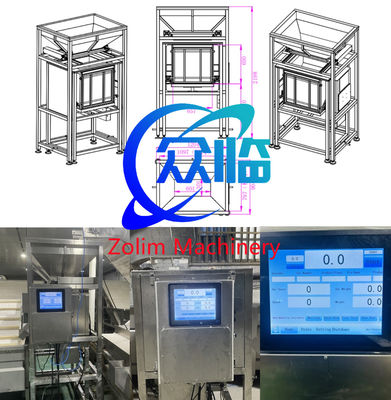 Error ±25g/±35g Automatic Raw Material Weigher High Speed And Display