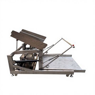 Harga yang bagus Turner Bahan Baku Otomatis Stabil Tinggi 2.2KW Mesin Auto-Flipping Tangki Angkat Bahan Baku Kapasitas Besar on line