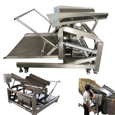 Harga yang bagus Pemotong Pengolahan Udang Zolim Nirkabel ISO Mesin Pengangkat Ikan Otomatis Kapasitas 1000-1500kg 380V 3200kg on line