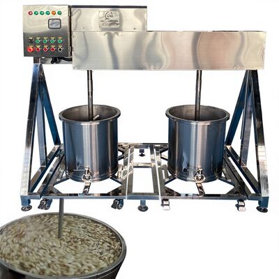 Harga yang bagus Mesin rendam makanan laut stainless steel Stabil tinggi Mesin pengaduk makanan otomatis 1.1KW Mesin pencampuran makanan laut on line