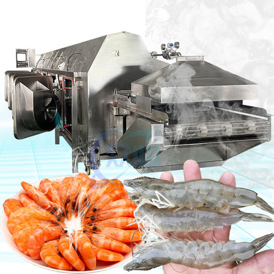 Harga yang bagus 380V 50Hz Mesin Masak Udang Seafood Multifungsi 1000KG on line