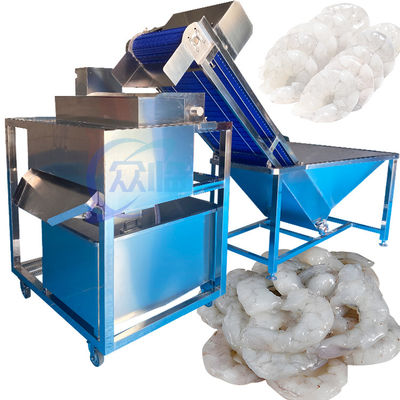 Harga yang bagus Anti Korosi Udang Mesin Pembersih Praktis 1300x1200x1500mm on line