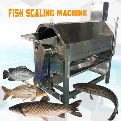 Mesin pengukur ikan listrik 220V jenis drum multifungsi
