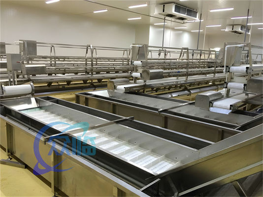 Harga yang bagus Mesin pengolahan ikan stainless steel anti korosi 380V 50Hz on line