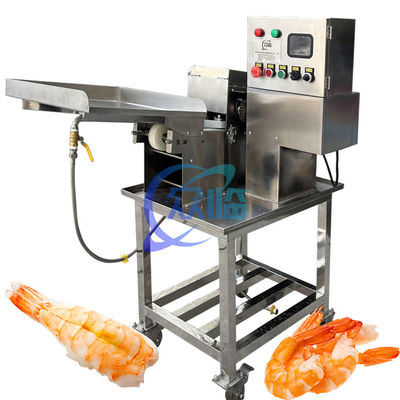 ISO Industrial Shrimp Cutting Machine Multifungsi 850x800x1250mm