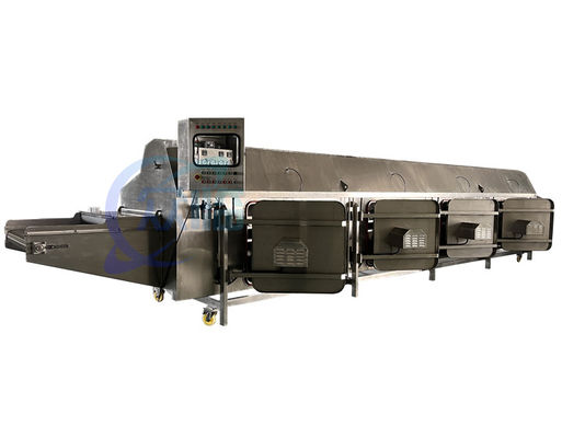 Harga yang bagus Stabil 1000KG Udang Steam Cooking Machine, Multi Fungsi Udang Cooking Line on line