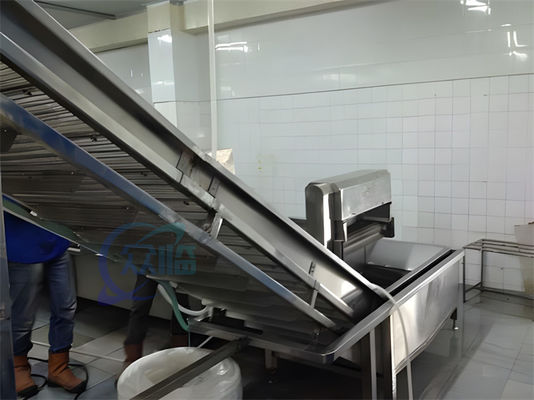 Industrial Durable Prawn Cleaning Machine , Anti Corrosion Carp Processing Plant