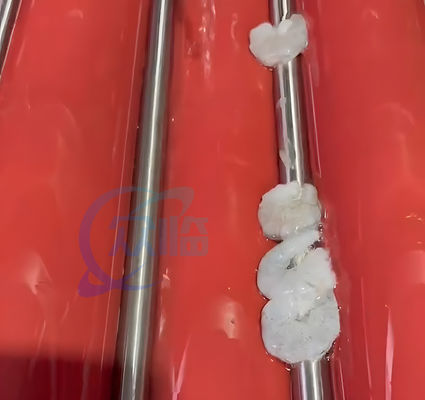 Flexible Prawn Deshelling Machine , Industrial Automatic Shrimp Peeler And Deveiner
