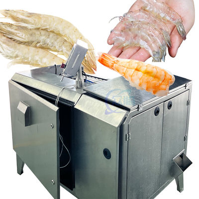 Harga yang bagus Peralatan Pengupas Udang Industri ISO, Mesin Pengupas Udang Multifungsi on line