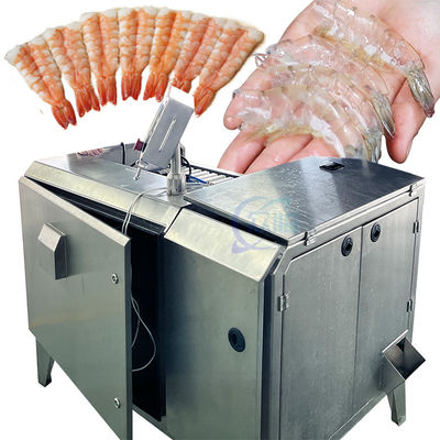 Harga yang bagus Pengupas Udang Komersial Listrik Daya tahan Multi Fungsi 70Pcs/Min on line
