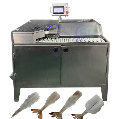 Harga yang bagus CE 70Pcs/Min Mesin Pengupas Udang Baja tahan karat 304 on line