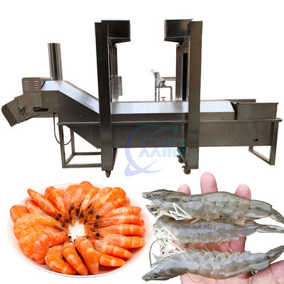 Harga yang bagus Mesin Masak Udang Industri tahan lama 3.7KW Untuk Pengolahan on line
