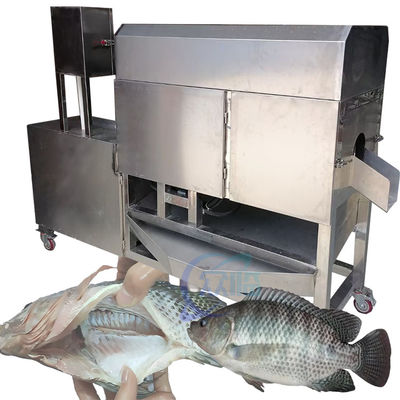 Harga yang bagus Komersial Tilapia Fish Viscera Remover Gutting Machine Stabil Anti Erosi on line
