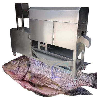 Harga yang bagus Daya tahan 1.5KW mesin gutting ikan multifungsi dengan pisau tajam on line