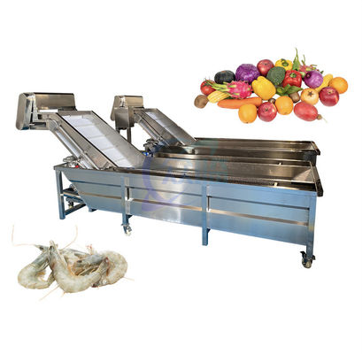 Harga yang bagus Mesin Cuci Ikan Seafood tahan lama Multifungsi 4200x1600x1200mm on line