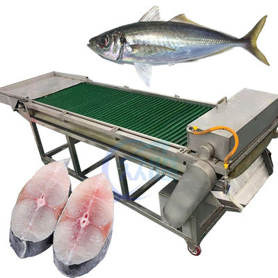 Harga yang bagus 3P Anti Erosi Mesin Pemotong Kepala Ikan Multipurpose 200-400kg/H on line