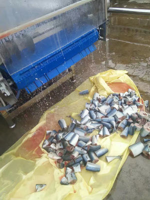 Stable Industrial Fish Fillet Machine , Multifunctional Salmon Cutting Machine