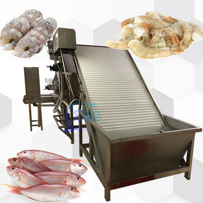 Harga yang bagus 380V 50Hz Shrimp Grader Machine, Peralatan Pengolahan Seafood yang tahan lama on line