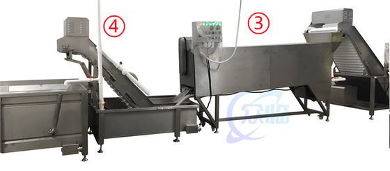 Stable 380V Seafood Processing Plant , Multipurpose Shrimp Deheading Line