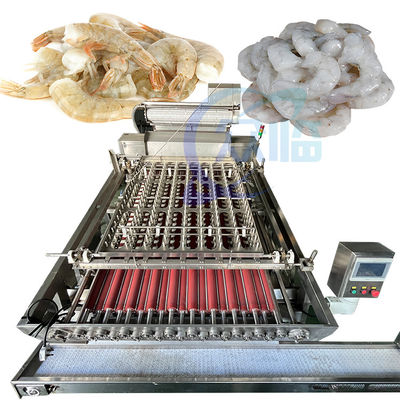 Harga yang bagus Mesin Pengupas Udang Roller 380V on line