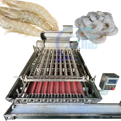 Harga yang bagus Mesin Pengupas Udang tahan lama 3KW Fleksibel 380V Untuk pembersihan on line