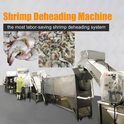Harga yang bagus Mesin Penghapusan Kepala Udang Mesin Pengolahan Udang Penghapusan Kepala on line