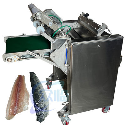 Kualitas tinggi Mesin Penghilang Kulit Ikan Mesin Pengupas Ikan Squid Tilapia Fish Peeling Cleaning Processing Machine