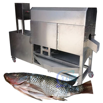 Harga yang bagus Jenis baru ikan otomatis membersihkan perut ikan membelah Memotong mesin pembunuh filleting on line